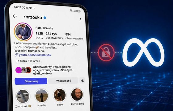 Rafał Brzoska zablokowany na Instagramie. Meta tłumaczy