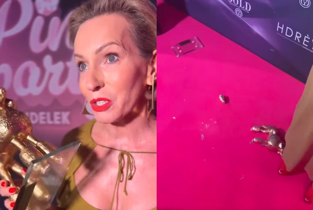 Paulina Smaszcz rzuciła statuetką dla "Dramy Roku"