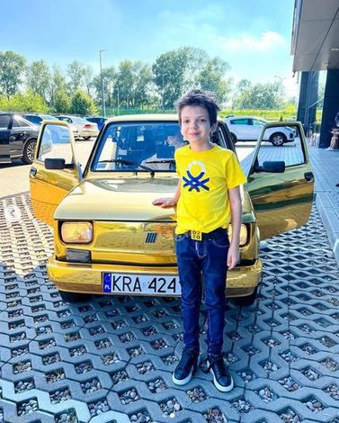Krzysztof i jego syn świętowali imieniny z rozmachem