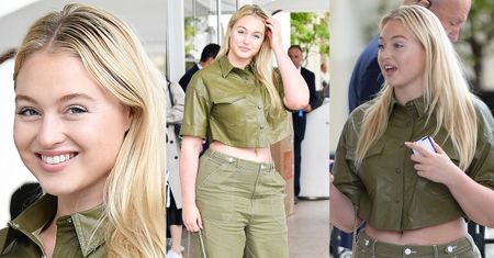 Cannes 2019: Zadowolona Iskra Lawrence spaceruje z gołym brzuchem