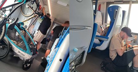 Taki widok w PKP. "Byłem poganiany przez konduktora. To bezczelność"