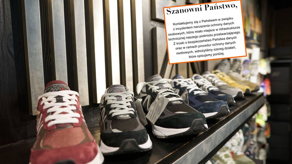 Wyciek danych klientów New Balance