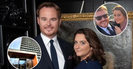 Jan Lubomirski z żoną pozują w swoim hotelu. Ile kosztuje noc? Nie każdego na to stać
