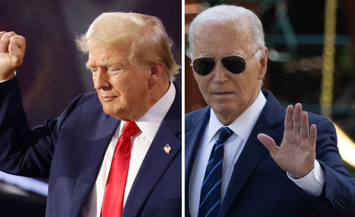 Trump i Biden. Kto prowadzi w sondażach?