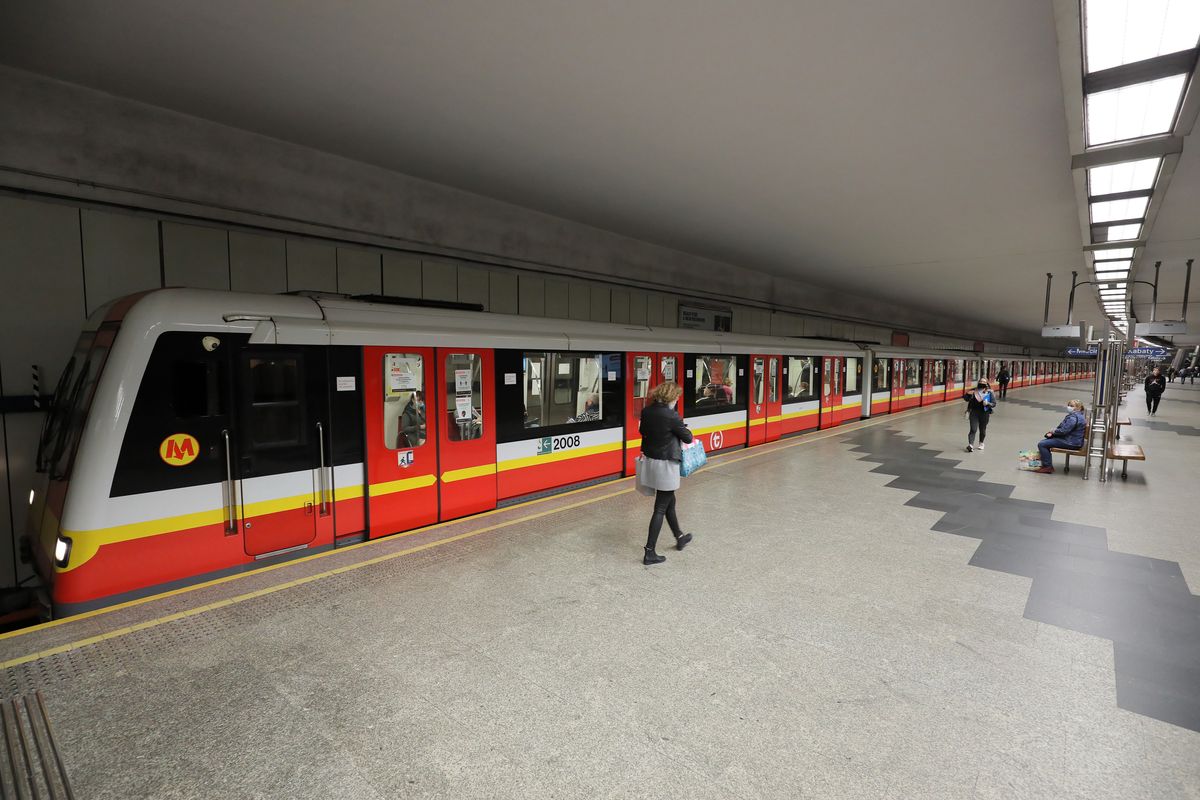 Warszawa. Na stacji metra Imielin doszło do wypadku (zdj. ilustracyjne)
