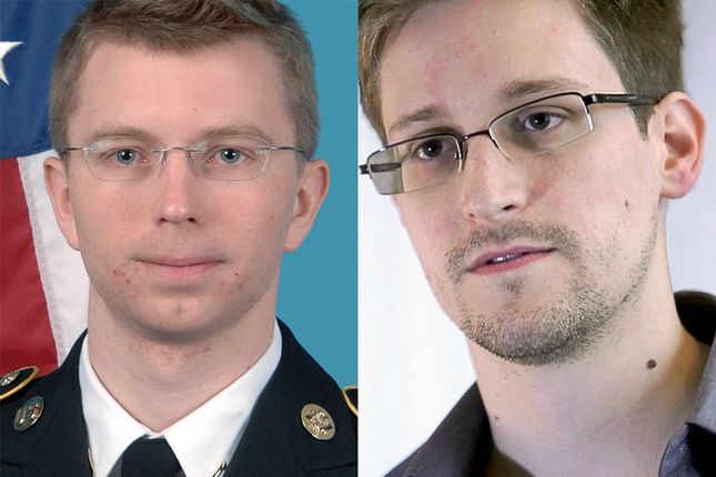Bradley Manning i Edward Snowden