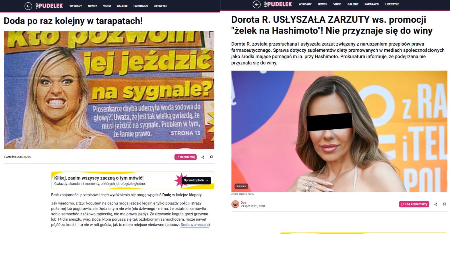 Problemy z prawem