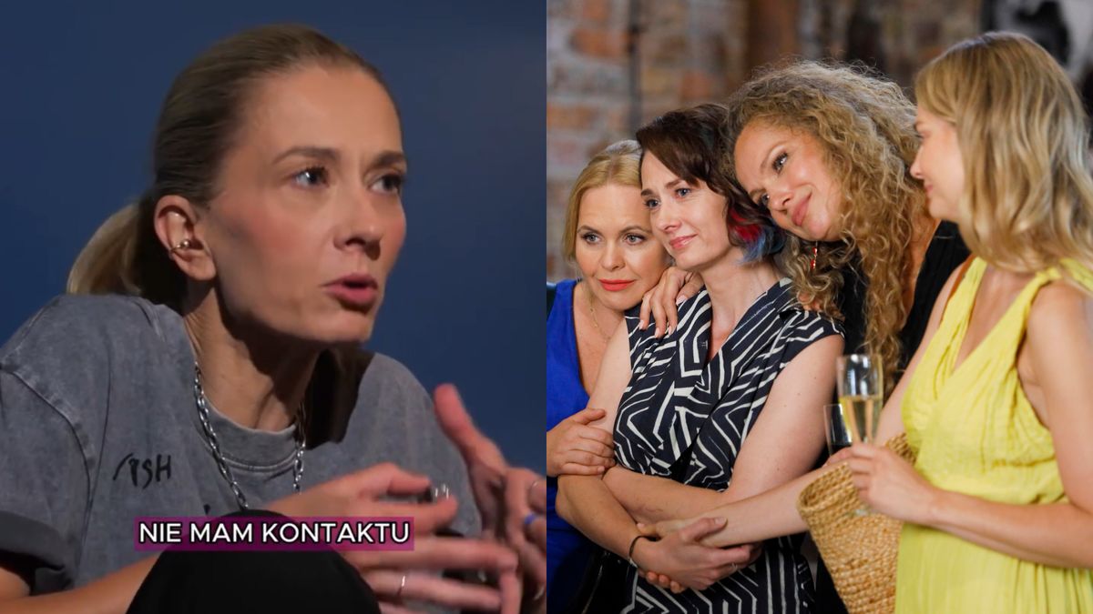 Z kim z obsady "Przyjaciółek" ma kontakt Anita Sokołowska?