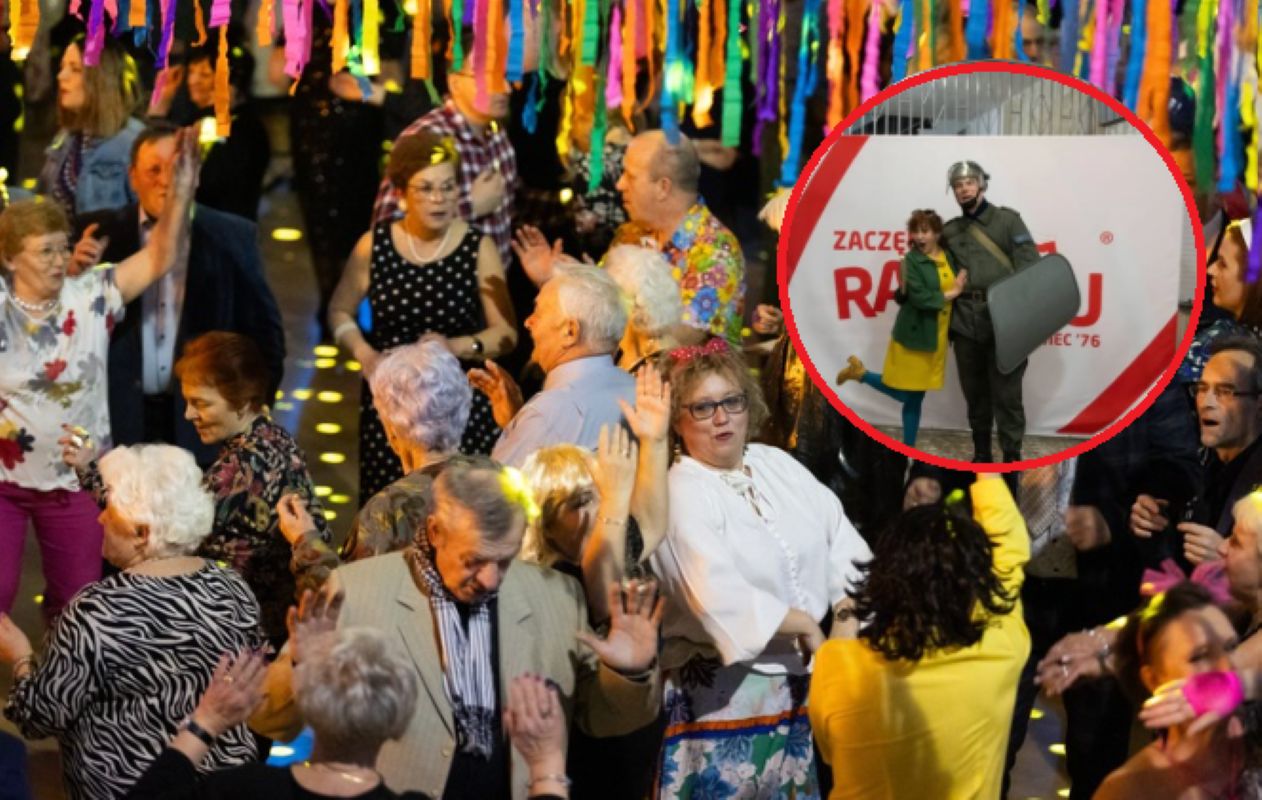 Potańcówka w klimacie PRL w Radomiu. "Napluliście ofiarom w twarz"