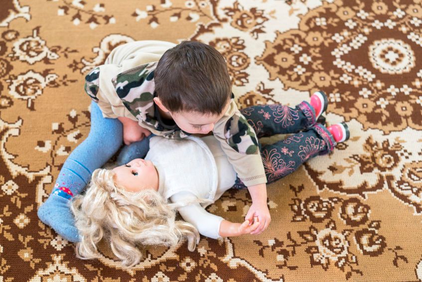 Mój syn lubi zabawę lalkami