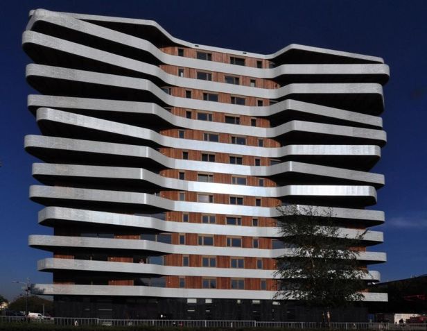 Nowoczesny blok według szkoły niderlandzkiej 10