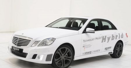 Pod napięciem – Brabus E 220 CDI BlueEFFICIENCY D3 Hybrid Concept (2011)