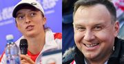 Iga Świątek wspomina wizytę u Andrzeja Dudy: "Śledzili nas paparazzi. Czułam się jak w amerykańskim filmie"