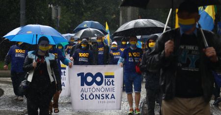 Marsz Autonomii Śląska przeszedł przez Katowice. Ograniczona liczba uczestników