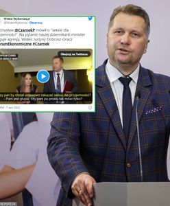 Dziennikarka zapytała Czarnka o zakaz seksu dla przyjemności. "Czy pani jest głupia?"