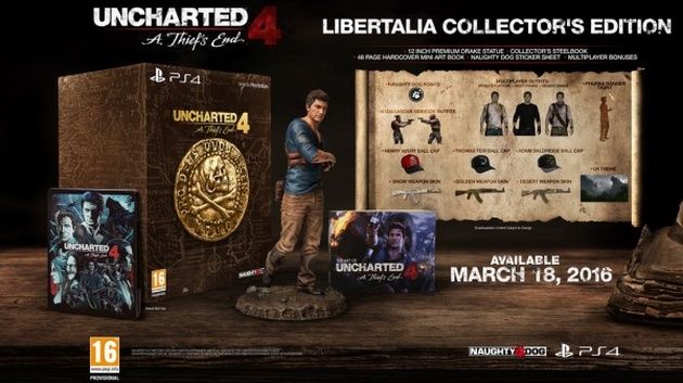 Uncharted 4: Kres Złodzieja edycja kolekcjonerka