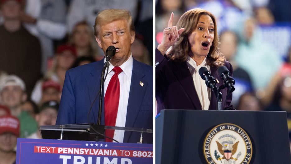 Donald Trump i Kamala Harris