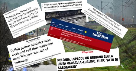 "Sabotage". Świat reaguje na wydarzenia w Polsce