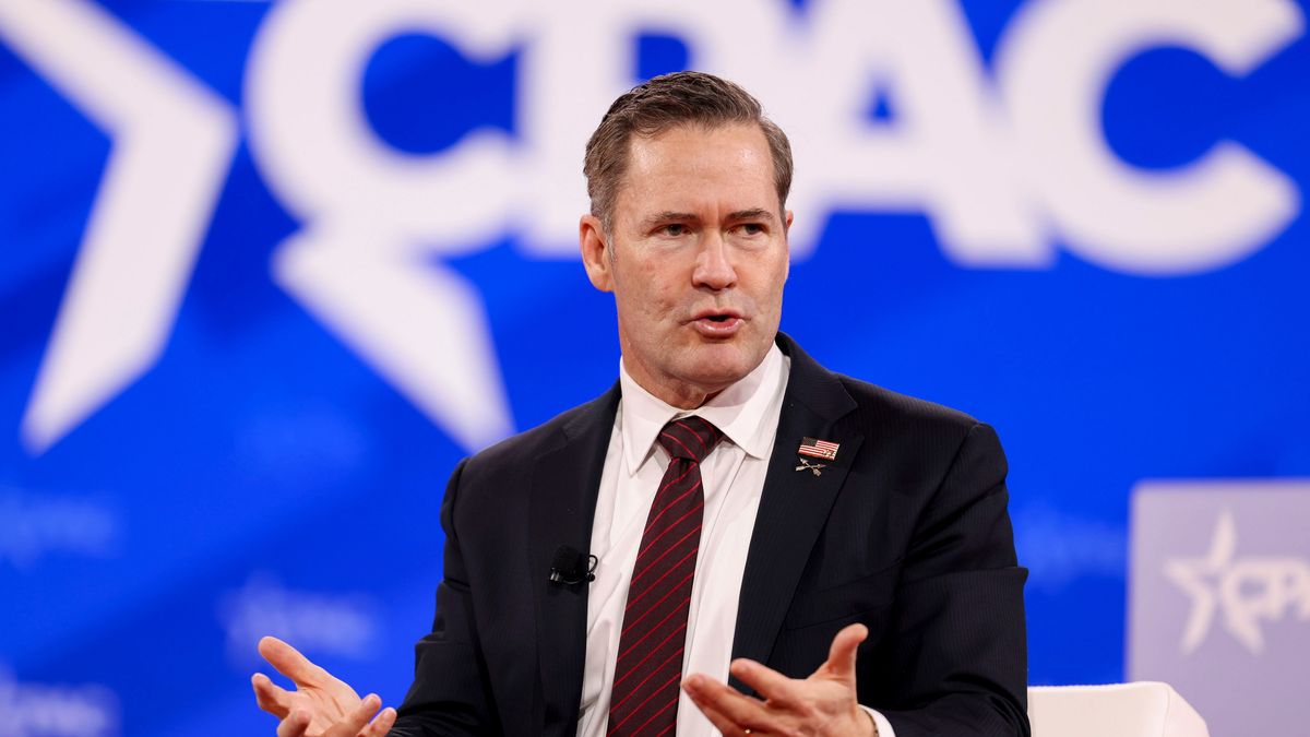 Na zdjęciu Michael Waltz, który ma się znaleźć w składzie amerykańskiej delegacji na spotkanie z przedstawicielami Ukrainy