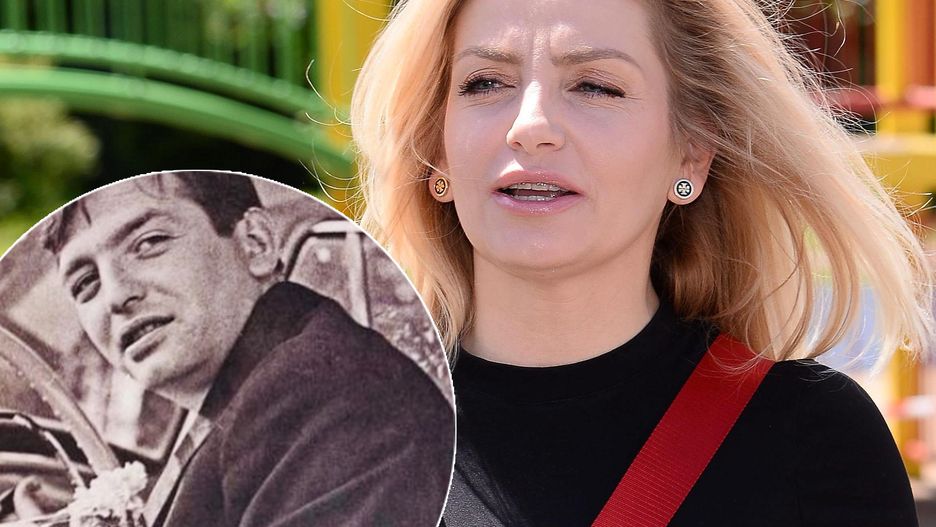 Maja Frykowska i jej dziadek. Widać podobieństwo?