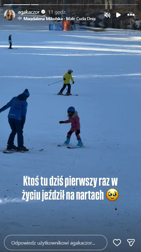 Kaczorowska i Rogacewicz na feriach