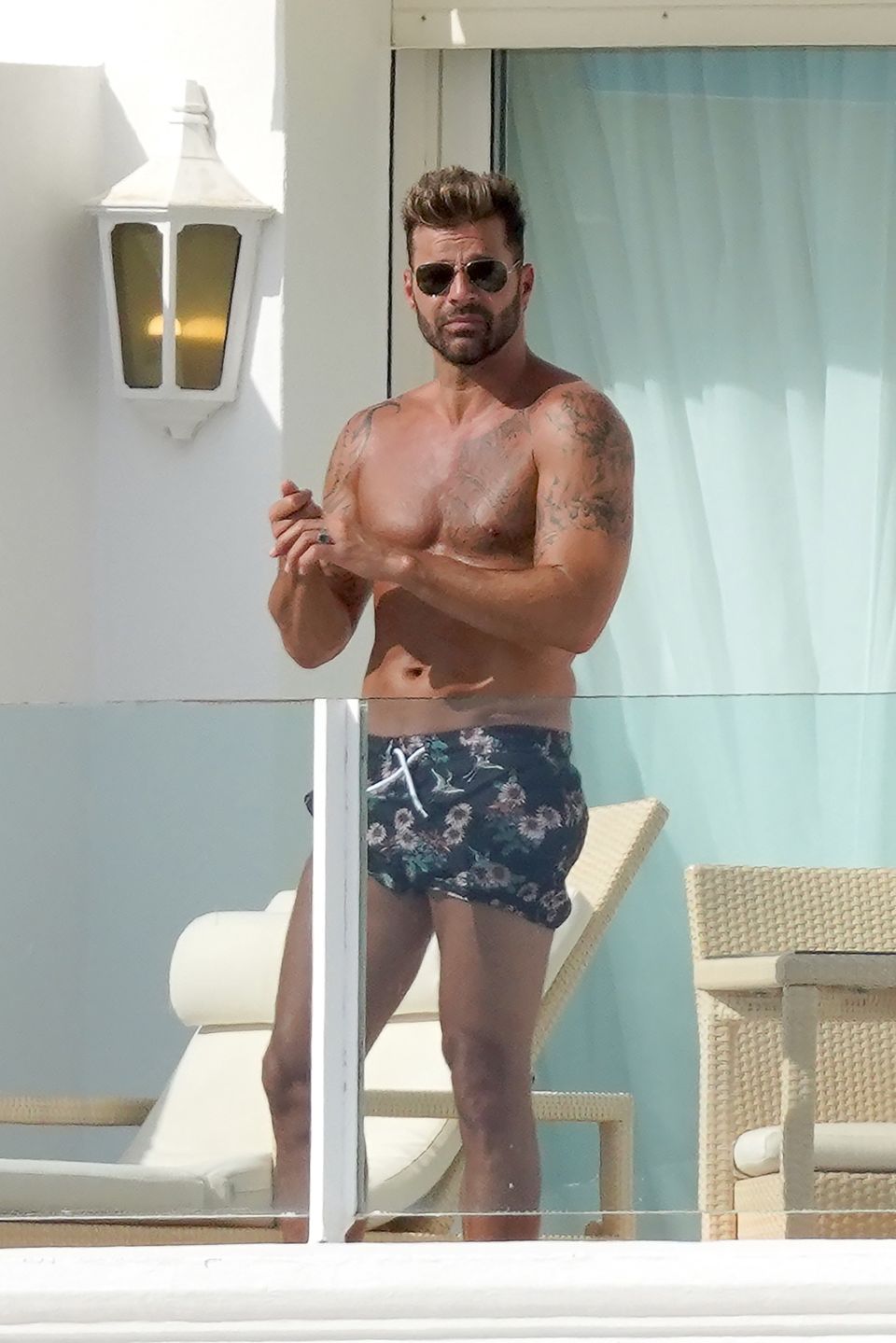 Ricky Martin opala się na Lazurowym Wybrzeżu