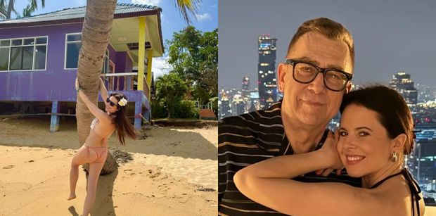 Maciej Orłoś i Paulina Koziejowska świętują w Tajlandii szóstą miesięcznicę ślubu: fotki w bikini, uroczysta kolacja, czułości (ZDJĘCIA)