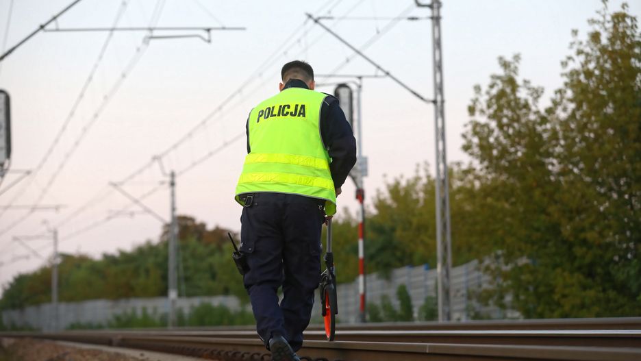 Śmiertelny wypadek na Mazowszu. Pociąg potrącił pieszego