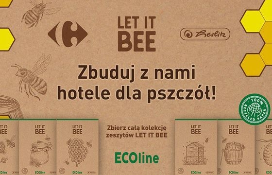 Carrefour pomaga chronić pszczoły w akcji "Let it bee"