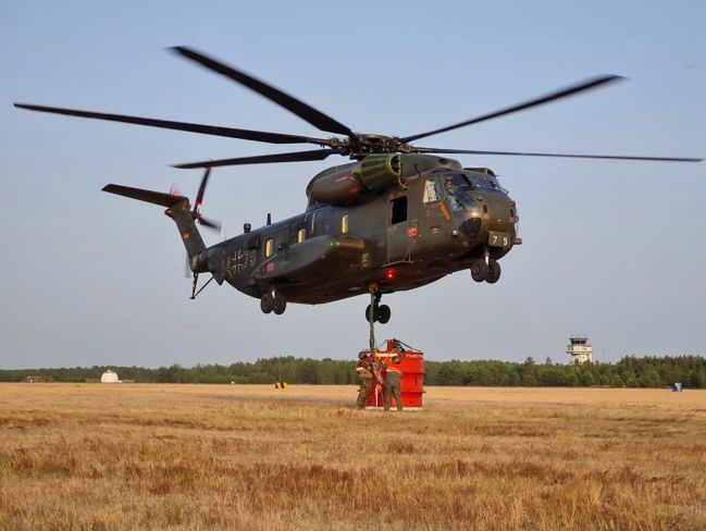 Helikotper Bundeswehry CH-53 