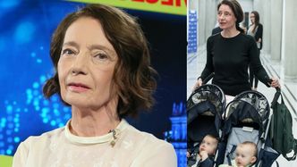 Barbara Sienkiewicz urodziła w wieku 60 lat. Dziś prawie 10-letnie bliźnięta dopytują o ojca. Aktorka zdradziła, co mówi dzieciom