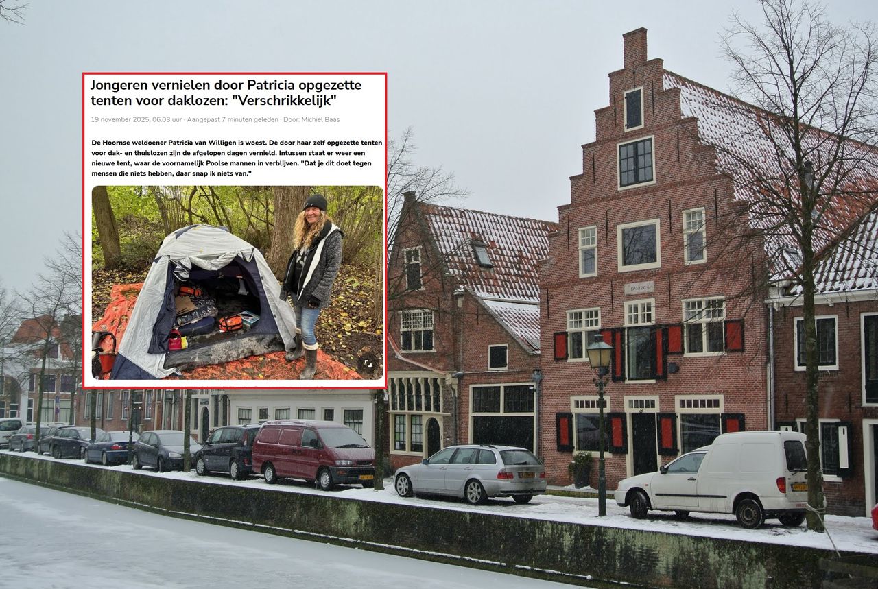 Młodzi Holendrzy niszczą namioty bezdomnych Polaków. "Nie rozumiem"