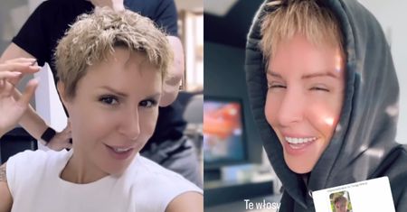Blanka Lipińska ZNÓW ma nową fryzurę: "Całe szczęście moja JEDNODNIOWA TRWAŁA już jest zapomniana"