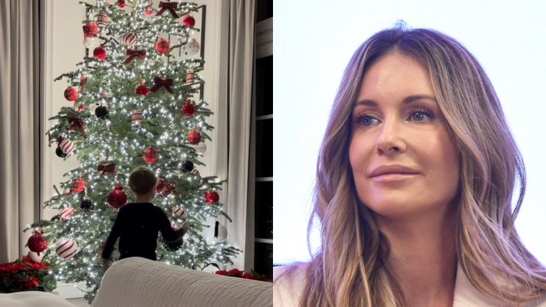 Świąteczne dekoracje w willi Małgorzaty Rozenek