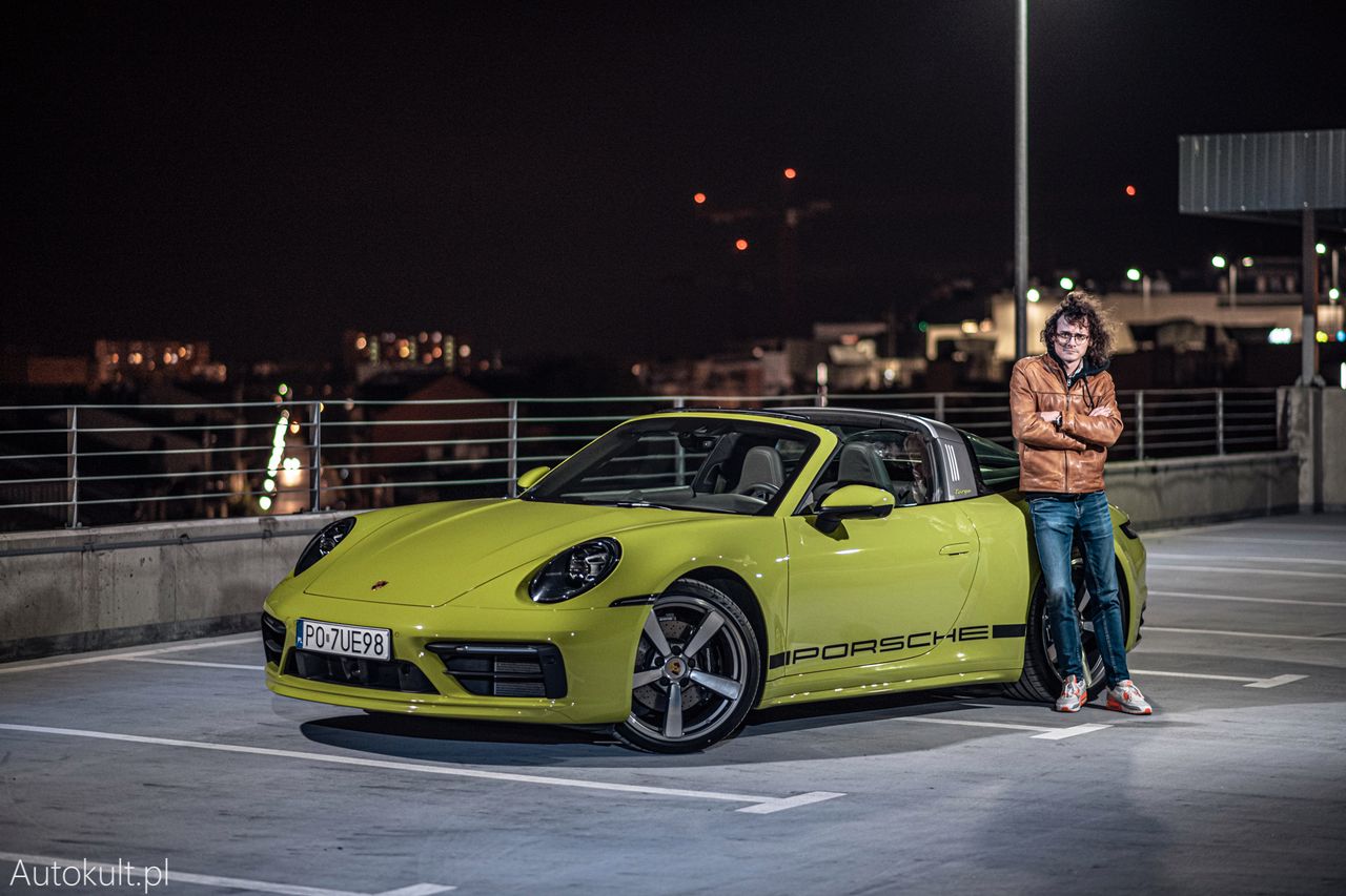 Porsche 911 wraz z autorem