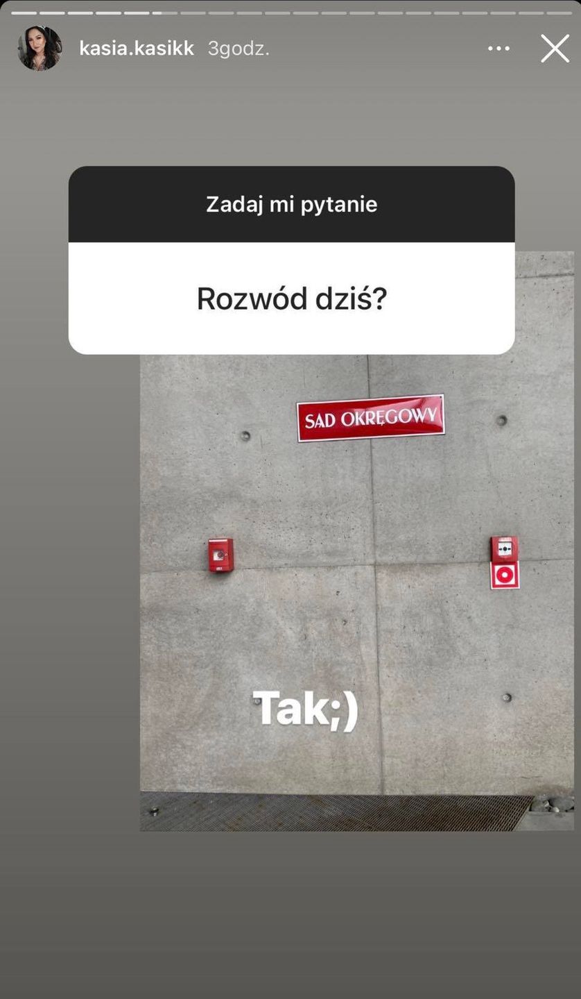 Kasia ze "Ślubu" ogłasza z radością, że już nie jest żoną Pawła 