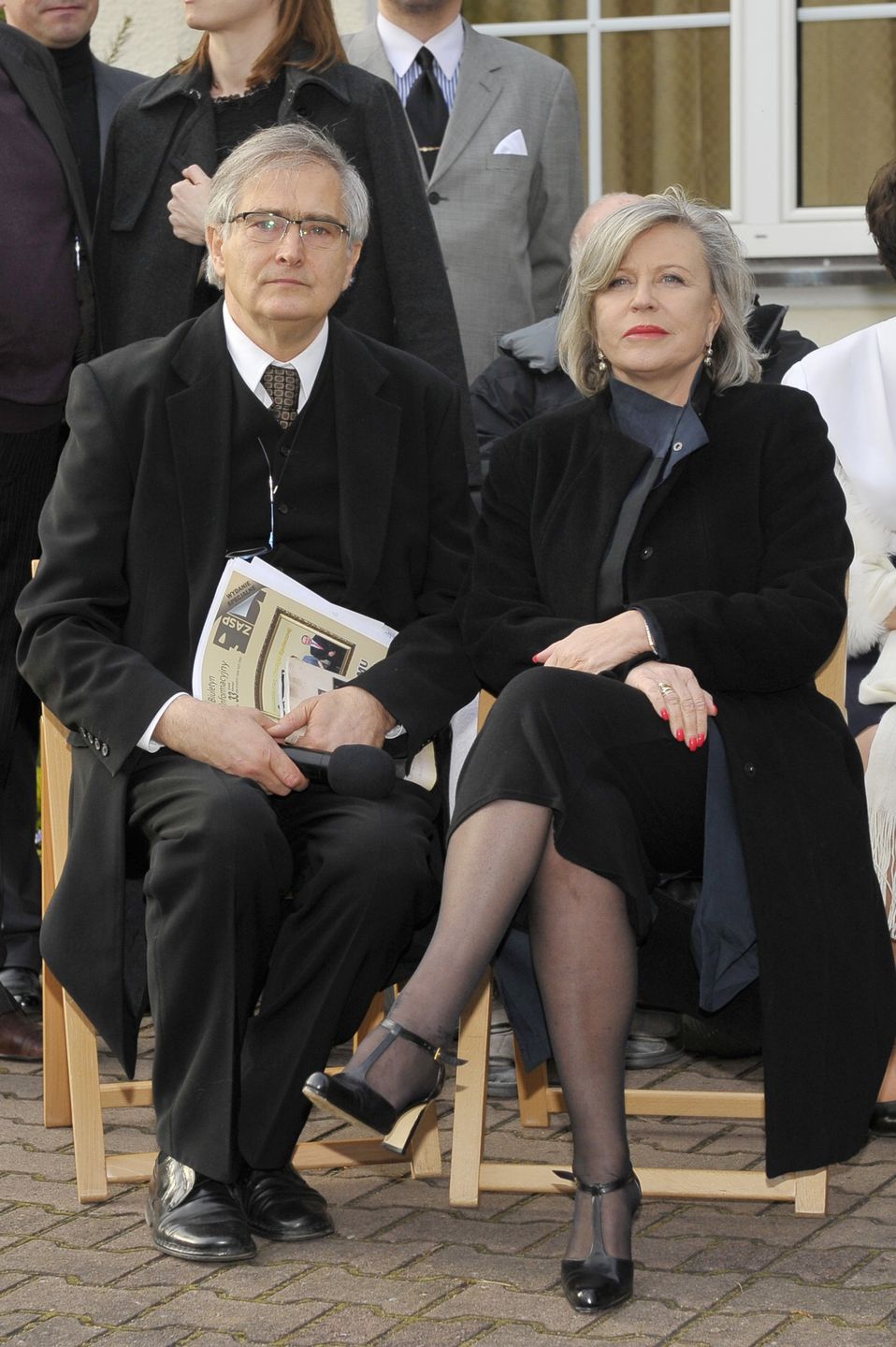 Olgierd Łukaszewicz i Krystyna Janda
