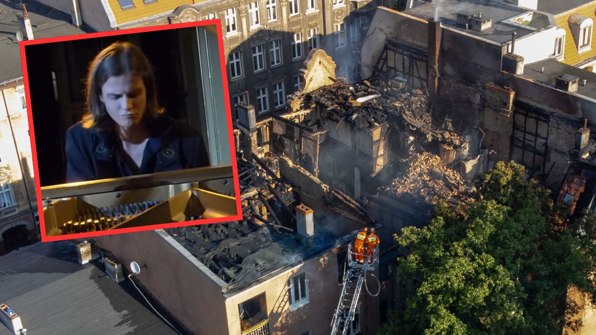 Utalentowany muzyk stracił dobytek w pożarze kamienicy