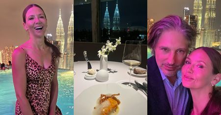 Kinga Rusin chwali się imieninami u boku Marka w LUKSUSOWEJ restauracji w Kuala Lumpur. Zjadła na raz 9 DAŃ. "Po prostu świętowałam" (ZDJĘCIA)