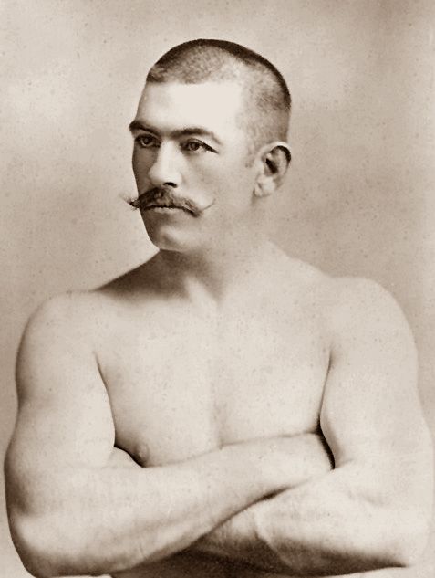 John L. Sullivan miał smykałkę do interesów fot. domena publiczna
