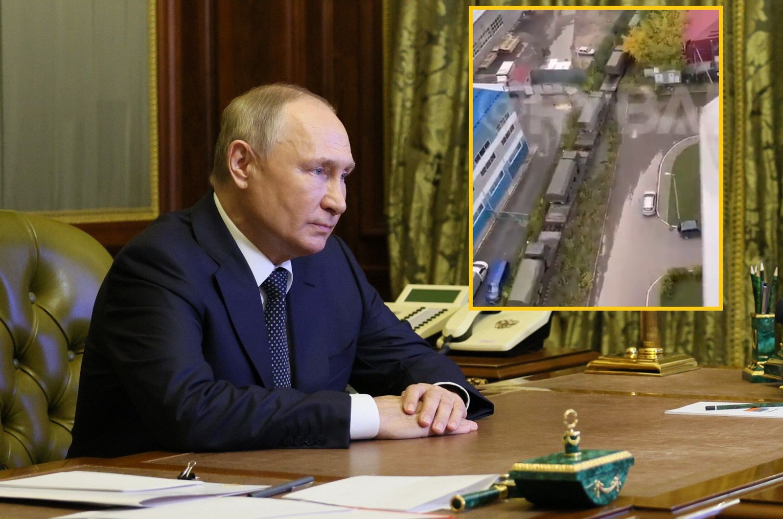 Putin straszy świat "nuklearnym pociągiem" 