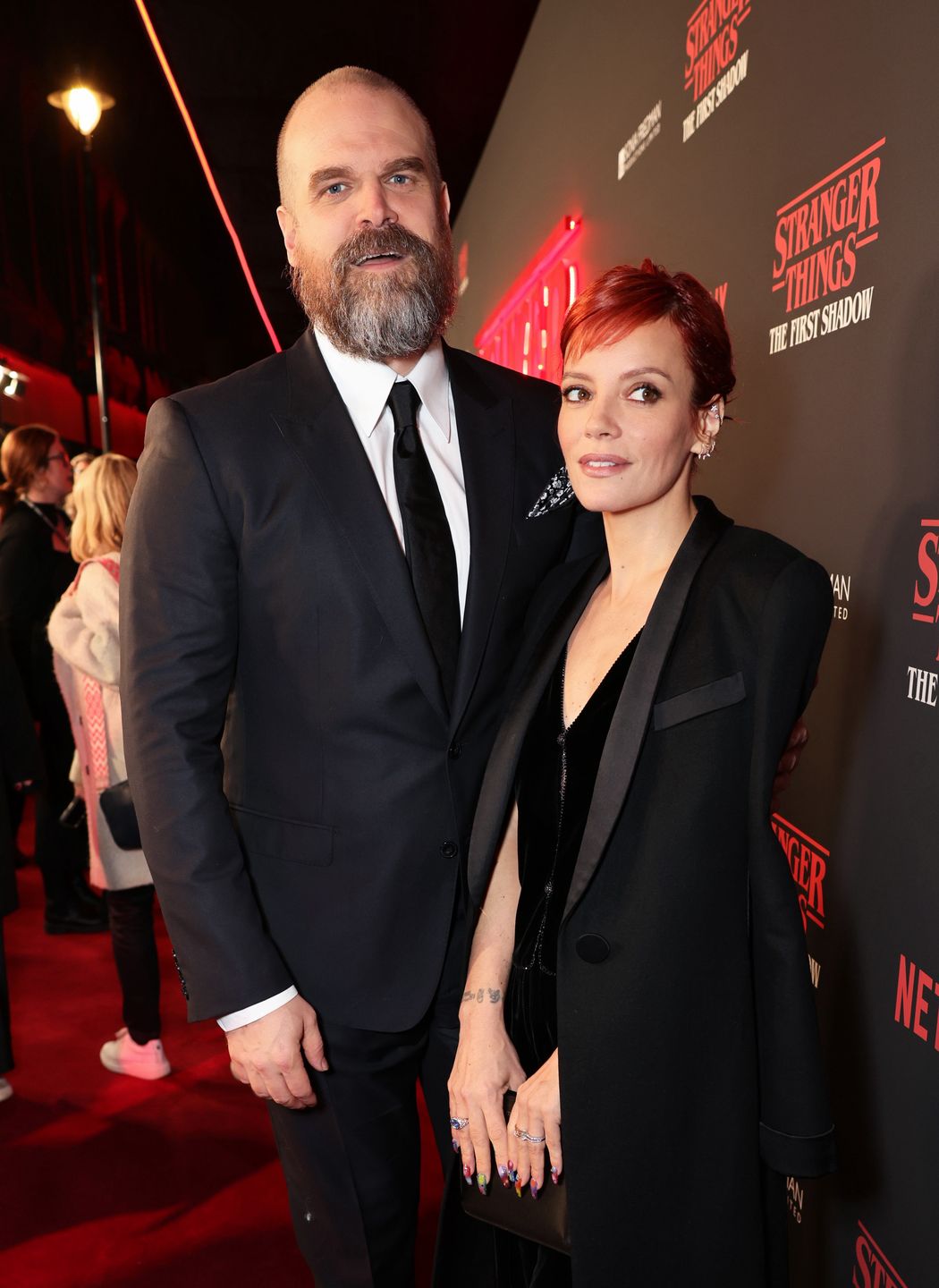David Harbour i Lily Allen