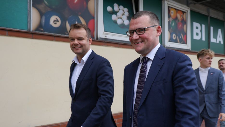 Od lewej: Rafał Bochenek, Paweł Szefernaker