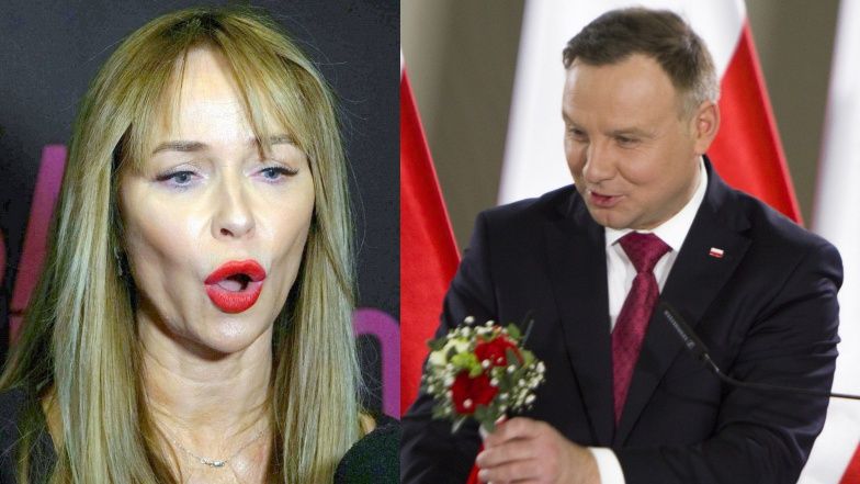 Joanna Przetakiewicz i Andrzej Duda