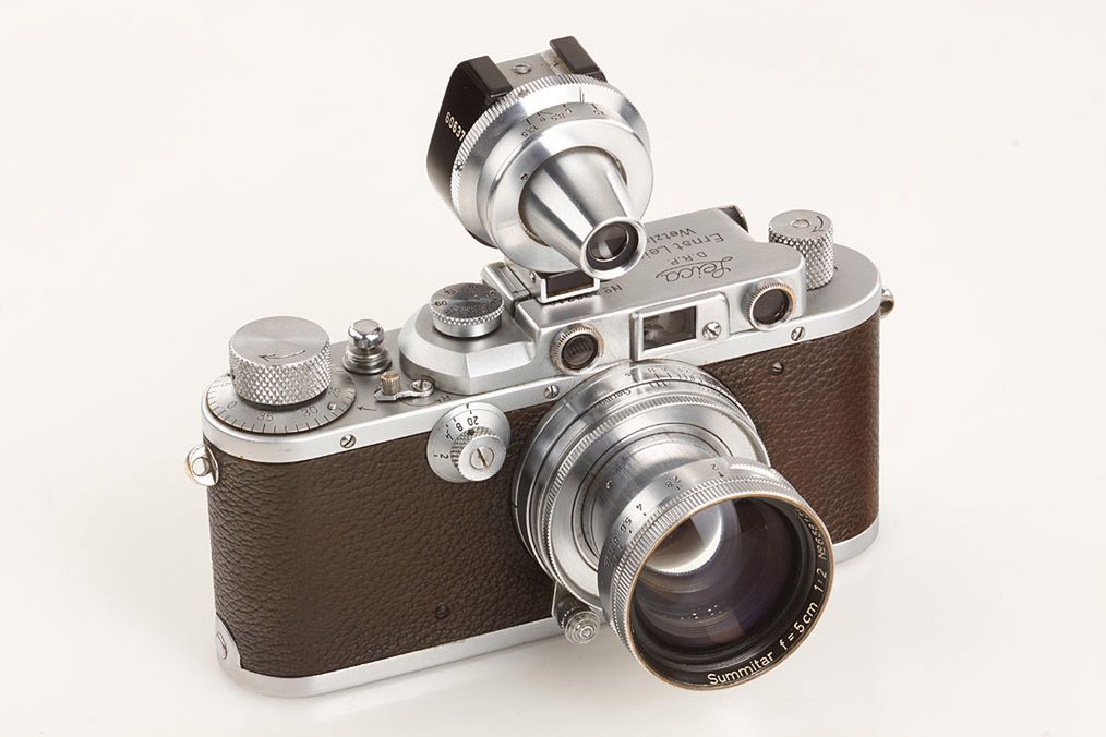 Leica IIIa Alfred Eisenstaedt - Courtesy of WestLicht Photographica Camera Auction