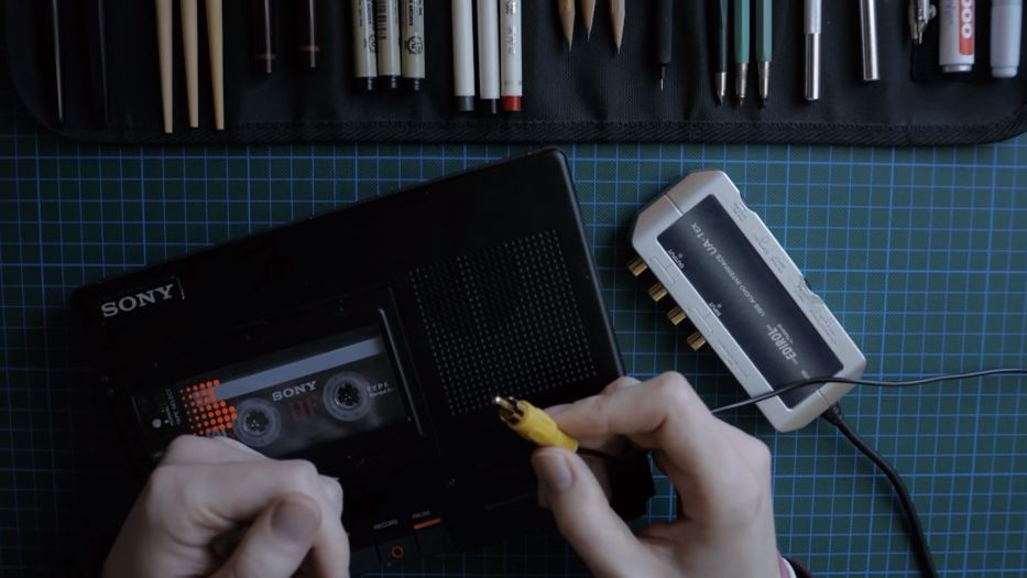 Wideo odtworzone z kasety audio. Jakość jest okropna, ale się udało 1