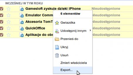 Google Docts skompresuje i wyeksportuje Twoje dokumenty 1