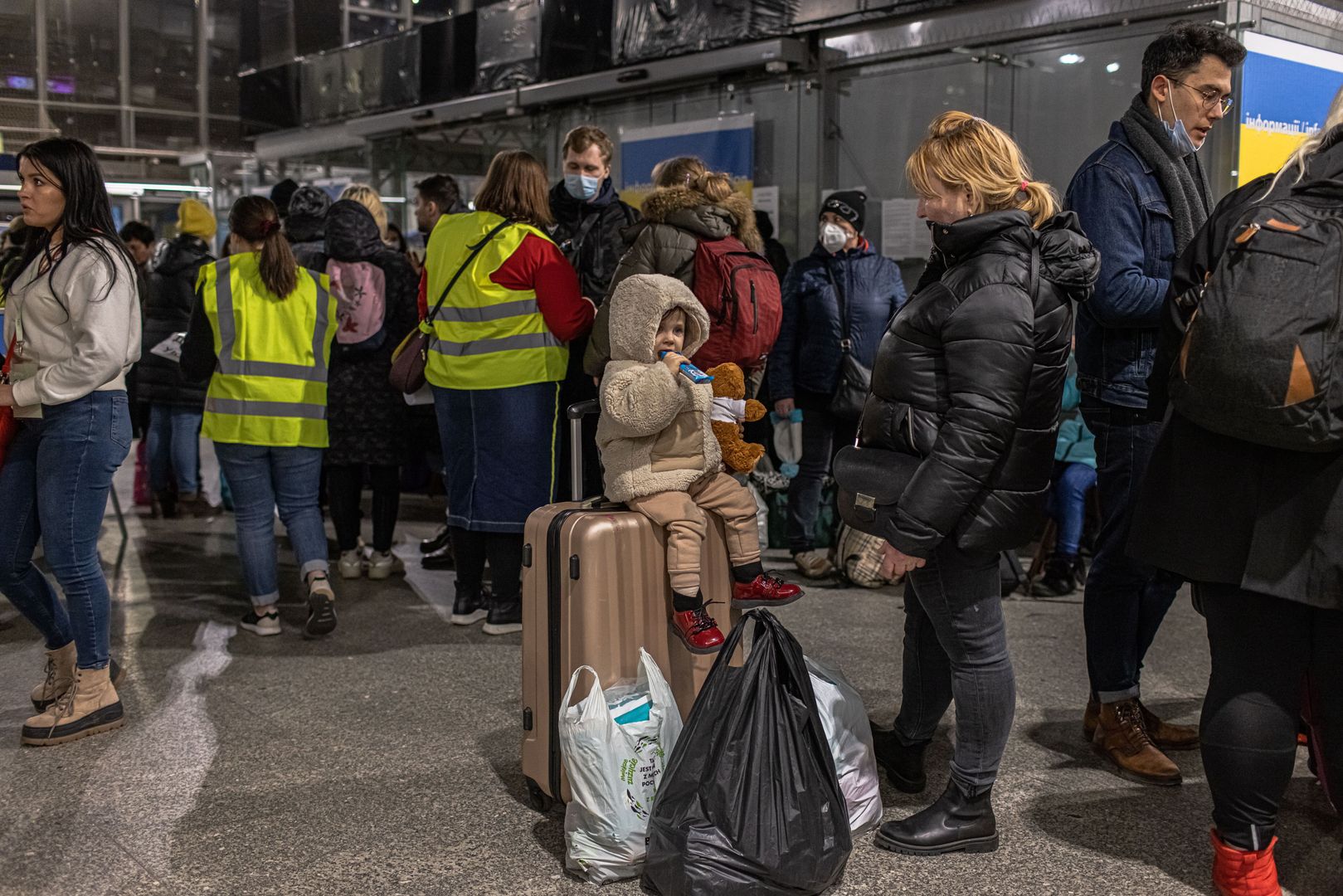 Ciężarna uciekła z Ukrainy. Po przekroczeniu granicy zaczęła rodzić