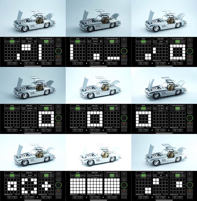 Photon Light Module System - modułowe przenośne studio produktowe 3