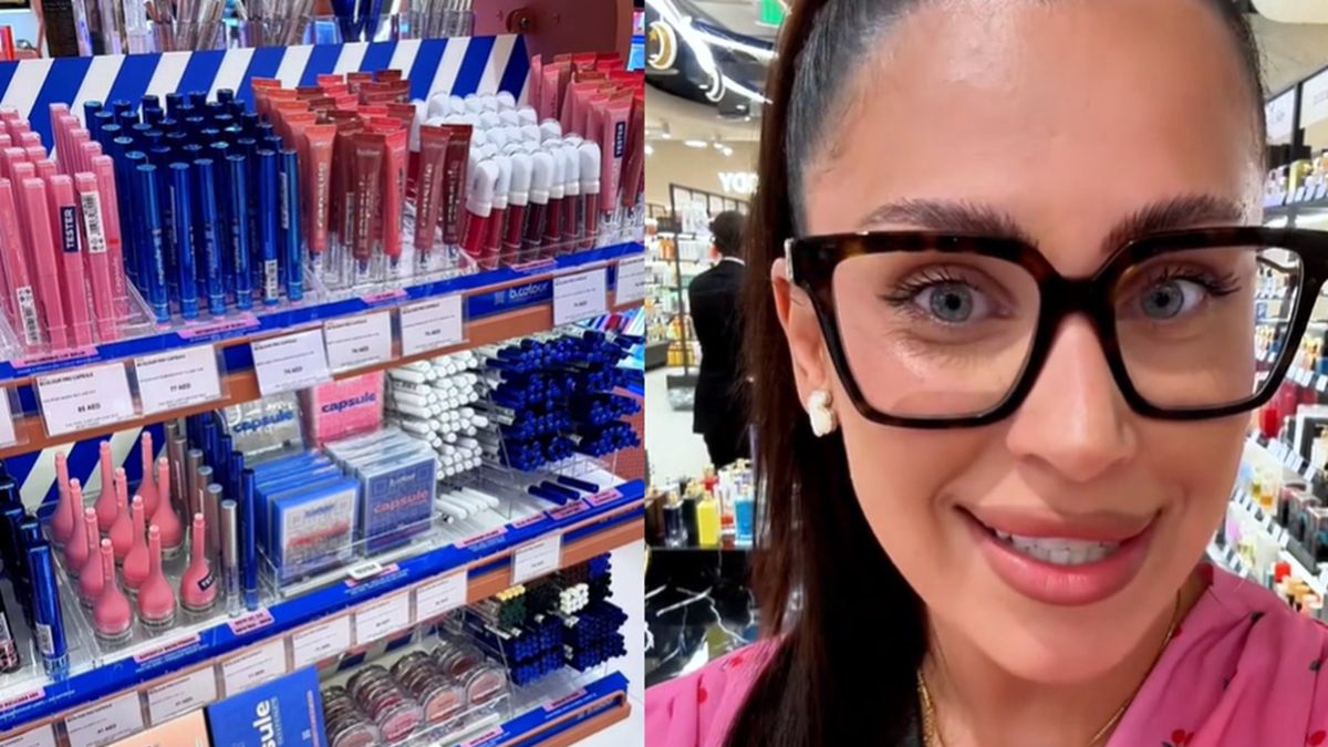 Influencerka pokazała zestaw kosmetyków z Dubaju